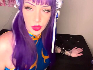 BBC Loving Chun Li degrades little White cock BNWO