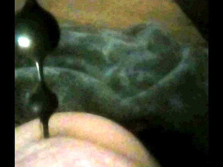 Enjoying anal beads