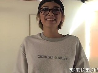 Aubrey Luna in A Cock Sucking For Daddy Clip#1