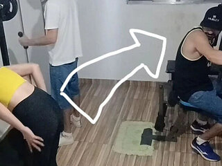 Hot Latina Wife Cheats On Husband With Gym Neighbor In Steamy Threesome Fuck