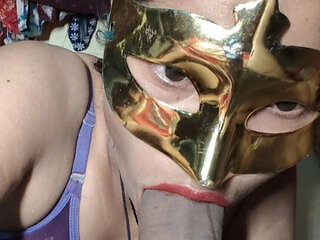 Desi Bhabhi Neighbor Sucks My Cock Deep After One Month - Indian Housewife Blowjob