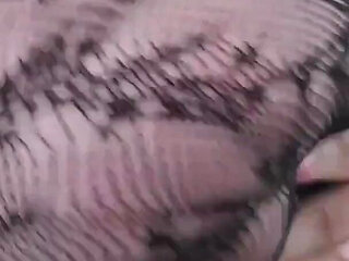 BBW Georgina Gee in Bodystocking Plays W