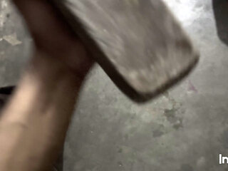 Indian boy masterbation in a room with his dick