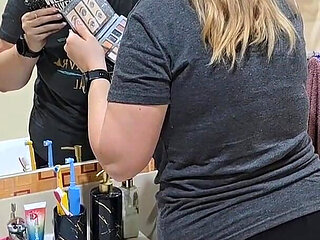 Watching My Wife Get Ready She Looks so Good - Mirror Makeup Routine