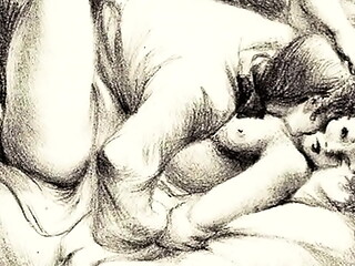 vintage erotic art