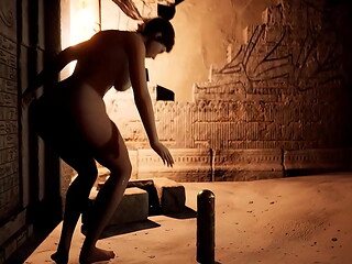 Lara decides which hole of hers the new guests will have fun with. Hentai Game