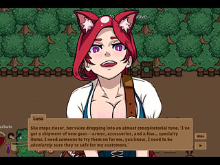 Femboy Survival  Futanari Hentai Game  Ep.3 Pegged by Huge Futa Cock!