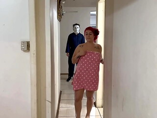 7 Noites de Terr0r - Michael Myers arromba o cuzinho da gostosa Camila