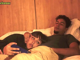 Step Sister Lets Me Face Fuck Her Throat - Almost Caught Blowjob & Facial