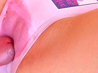 Dick Rubbing Panties and Pussy