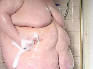 SSBBW Goddess Sensual Shower Part 2