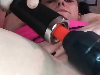 POV Bald Pussy Masturbation & Anal Play