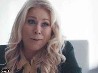DarkX Big Tit Blonde Is Convinced To Fuck Her BBC Coworker