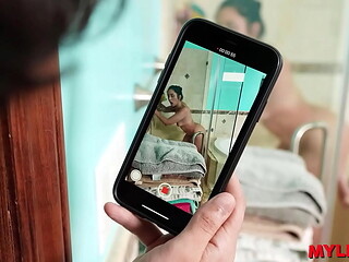 Mylfex - Lucky Boy Visits his Friend but Instead Caught his Step-Mom in the Bathroom