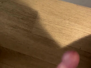 Young Horny Twink Intensely Cumming All Over Himself And The Floor