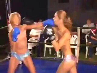 Real Topless Boxing: Big Tits, Big Ass  Babe Porn