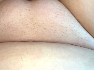 Bbw slut wife opens legs fucked missionary pov close up