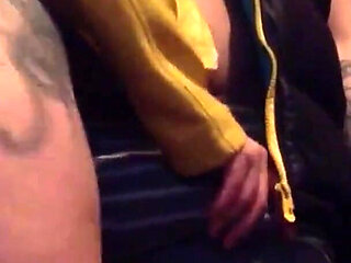 Bumblebutt - Hot Interracial Couple, Big Dick, Ass, Leather & Satin