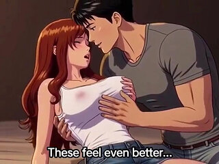 Stepbrother stepsister's dirty chat and seduce for fucking