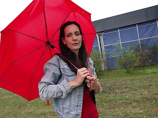 GERMAN SCOUT - Skinny Austrian Mature Mia Moon talk to First Casting Fuck