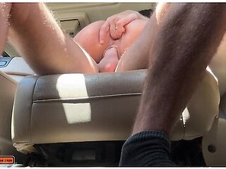 Joey Lee - Hot Couple Is So Good At Fucking In The Drivers Seat - Mav