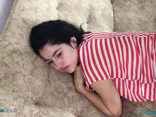 Roxxan's First Time Anal - Amateur Latina Teen Takes Big Cock in Doggy Style