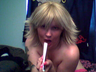 Get Carried Away Rubbing Cream Into Tits