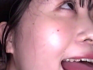 Slick Oil Soaked Gulp with a Smiling F Cup Tease in a Full Body Slippery Feast Part.6