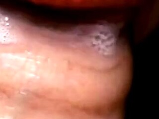 Close-up POV Blowjob with a Sexy Teen Brunette Babe