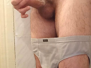 jerked off and cummed for my friend