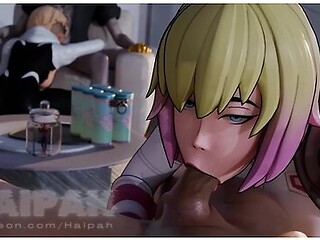 Fortnite Gwen And Gwen Group Sex