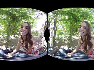 Wife'_s friend Aidra Fox rides cock in Virtual Reality
