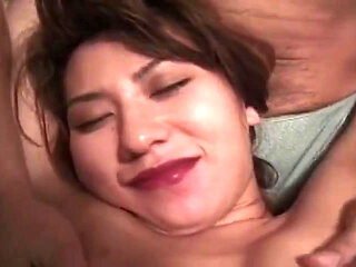 Two Hard and Loaded Cocks for This Horny Asian Girl