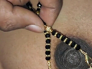 After Sex Relaxing Boobs Play with Wife