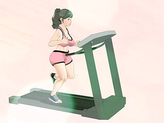 NSFW Hot Adult Short Cartoons - Kate's Naked Run