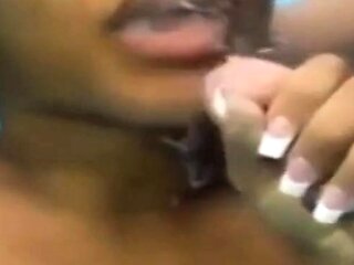 Black Beauty Blows 2 Big Cocks Underwater