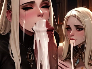 Busty White Medieval Maidens Get BBC'd