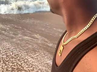 Hi Fans Still Having the Fun on the Beach of Cotonou