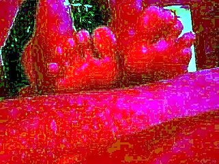 Foot fetish Handjob POV