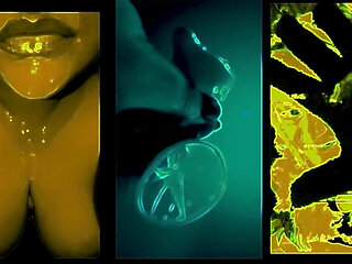 Dig butthole slurp cummies condom drain version