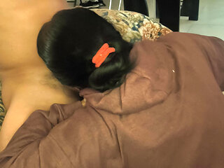 My mother-in-law loves to suck my cock, she wants her dose of cum every day