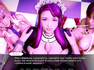 Naughty anime girl gets wild with adult toys in spy-themed action