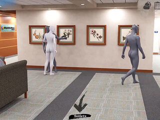 Amnesia: a sexy nurse is doing a dick examination in the hospital ep.20