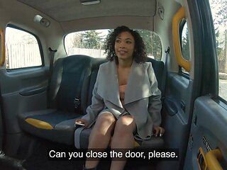 Black girl with a wet pussy takes hard Euro dick