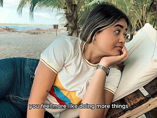 Blonde Teen Yohamedi1 Surprises Danny Medina With Unexpected Beach Blowjob