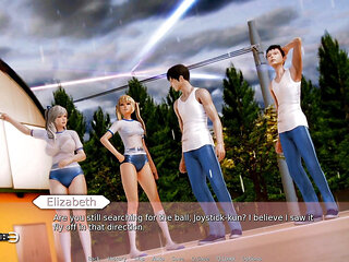 Waifu Academy- pt 63 - Fucking the Teams Track Star