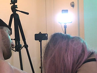 Goth Sissy Jade Madison Deepthroating Dick - Compilation 6