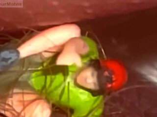 Tiny Parasite Guys Caught on Jules' Cock! See How He Gets Rid of Them and Punish Them:)