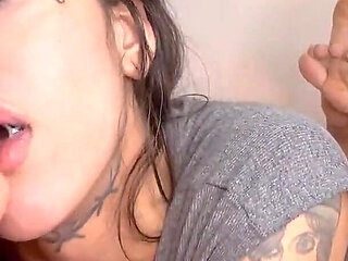 Nika Enjoys Thinking About Her Boyfriend.