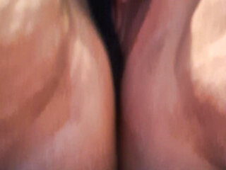 wet black panties